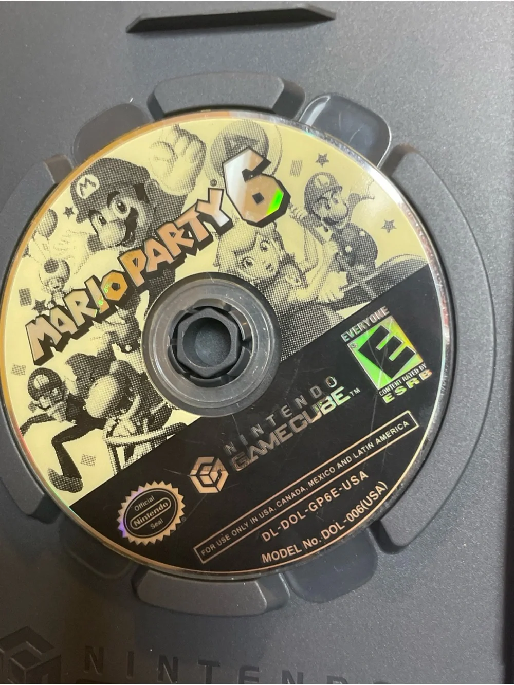 Nintendo GameCube Mario Party 6 - Red, Blue, Green Cover